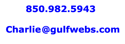 Charlie Jones, P.O.Box 37365, Pensacola, FL 32626 Phone: (850)982-5943 Email: C h a r l i e AT g u l f w e b s . c o m